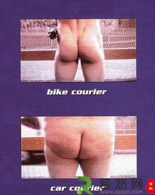 骑自行车锻炼身体的好处，长期骑车和开车的臀部对比照