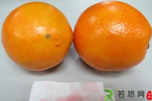 染色橙子危害健康 如何鉴别染色橙子