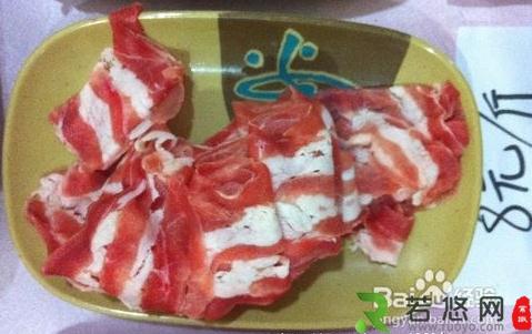 怎样鉴别假冒羊肉卷：猪肉仿冒羊肉的特征，鸭肉冒充羊肉的特征