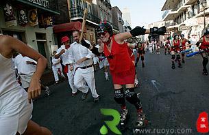 盘点世界10大怪异节日：美国新奥尔良市圣佛明节